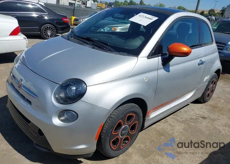2014 Fiat 500E Battery Electric from USA, damaged, VIN 3C3CFFGE8ET175918